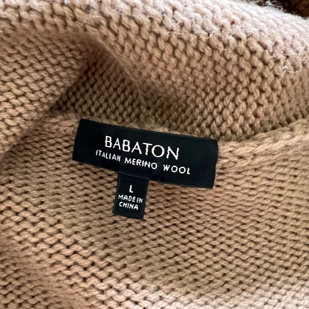 Babaton Women's Merino Wool Sweater - Tan